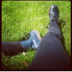 Navy Dr Martens 1460 Smooth